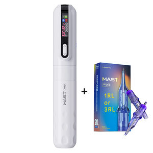 Machine à tatouer sans fil <span class=keywords><strong>MAST</strong></span> <span class=keywords><strong>Tour</strong></span> Y22 <span class=keywords><strong>Pro</strong></span>, batterie sans fil 1300mAh, cartouches d'aiguilles pour tatouage - Product Image 1