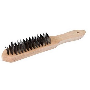 Brosse en bois Pavan avec poils en acier pour le soin des cheveux - Product Image 2