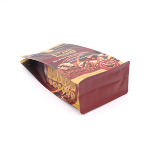Bolsas de Café Biodegradables Personalizadas de Fábrica, con Fondo Cuadrado y Cierre, 250g-1kg, Resistentes a la Humedad, Reciclables, OEM ODM - Product Image 3