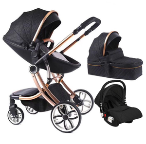 Alta vista guscio d'uovo forma carrozzina del bambino del passeggiatore 3 in1 carrozzine per bambini carrozzina per la vendita - Product Image 6