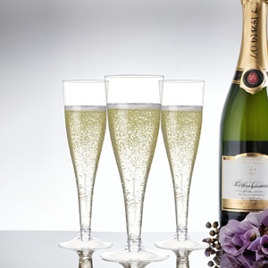 Verres à <span class=keywords><strong>champagne</strong></span> et mimosa en plastique jetables transparents pour mariage nouvel an et fête de noël grillage vin Cocktail tasses de service - Product Image 2