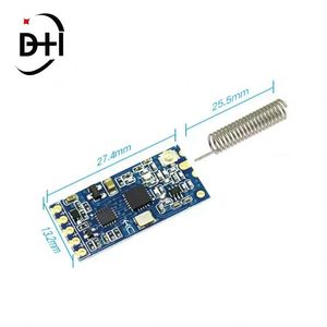 HC-12 SI4438/4463 โมดูลไร้สายระยะไกล 433M โมดูลพอร์ตอนุกรมไร้สายอินเทอร์เฟซ UART - Product Image 6