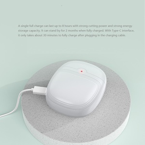 ที่ตัดเล็บไฟฟ้าแบบชาร์จไฟได้ไฟ LED อัตโนมัติพร้อมที่ขัดเล็บ - Product Image 3