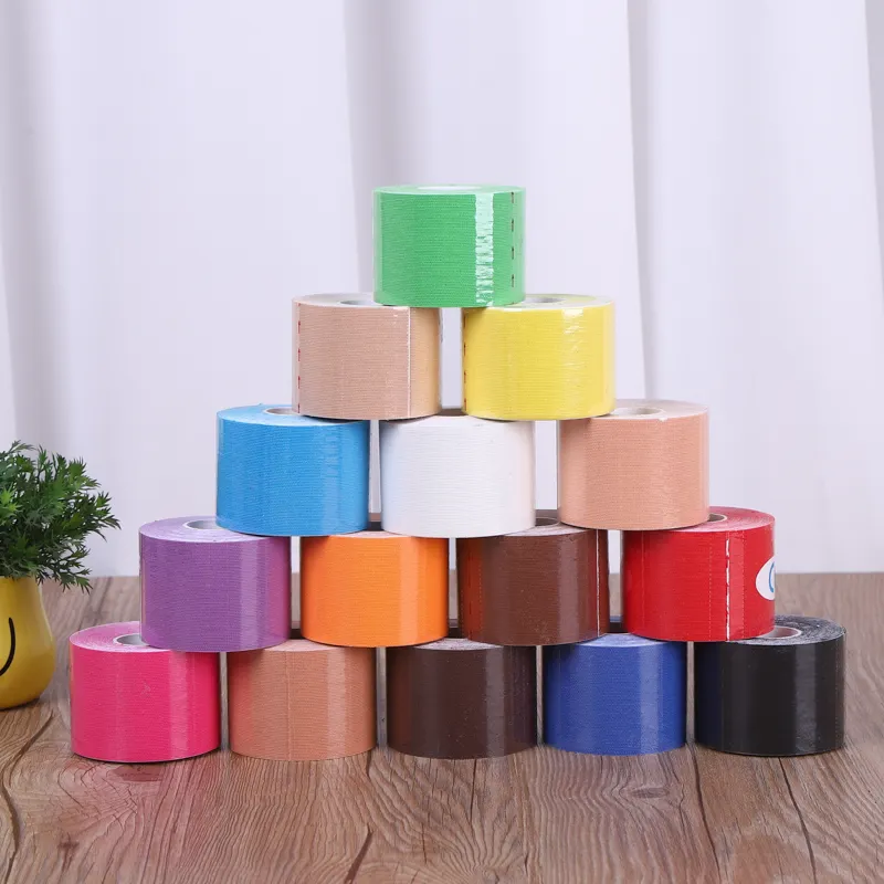 bulk wholesale sports thumb tape 5cm elastic self cohesive bandage wrap tape