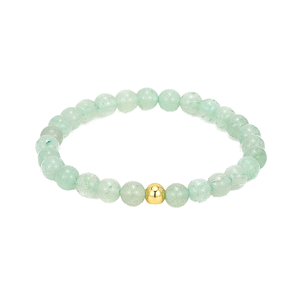 Bracelets et Joncs Tendance : Perles Magnétiques en Améthyste, Aigue-marine et Citrine 4mm – Bracelet Élastique Énergétique et Thérapeutique - Product Image 1