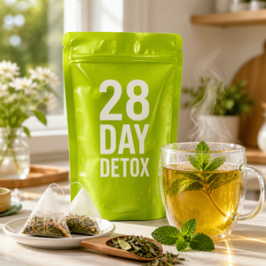 Té Verde para <span class=keywords><strong>Dieta</strong></span> de <span class=keywords><strong>28</strong></span> Días, Té Adelgazante Rápido <span class=keywords><strong>Keto</strong></span> de Día y Noche, con Vinagre de Manzana, Bloqueador de Azúcar y Grasa, Ayudante para el Fitness - Product Image 3