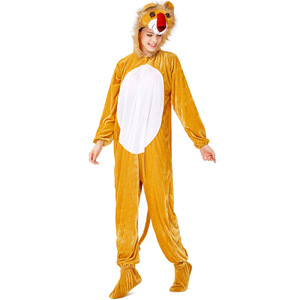 Nuevo Diseño de Disfraz de Halloween para Adultos, Mono Amarillo de Cosplay de Animales, Disfraz de Mapache - Product Image 5