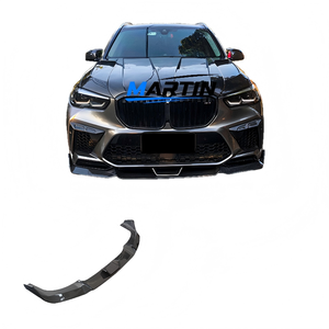 Kit carbone modifié OLIVER pour pare-chocs avant et arrière, lèvre avant, jupes latérales, lèvre arrière et spoiler, compatible BMW X5 G05 X5M F95 - Product Image 6