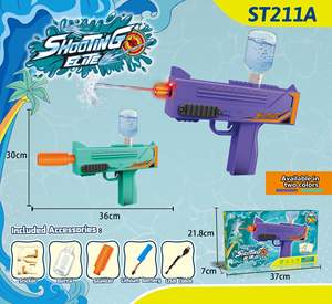 Sıcak satış M416 Ectric Led flaş su tabancaları yetişkinler için çocuk çocuklar için güçlü su yaz açık plaj oyuncak hediye - Product Image 5