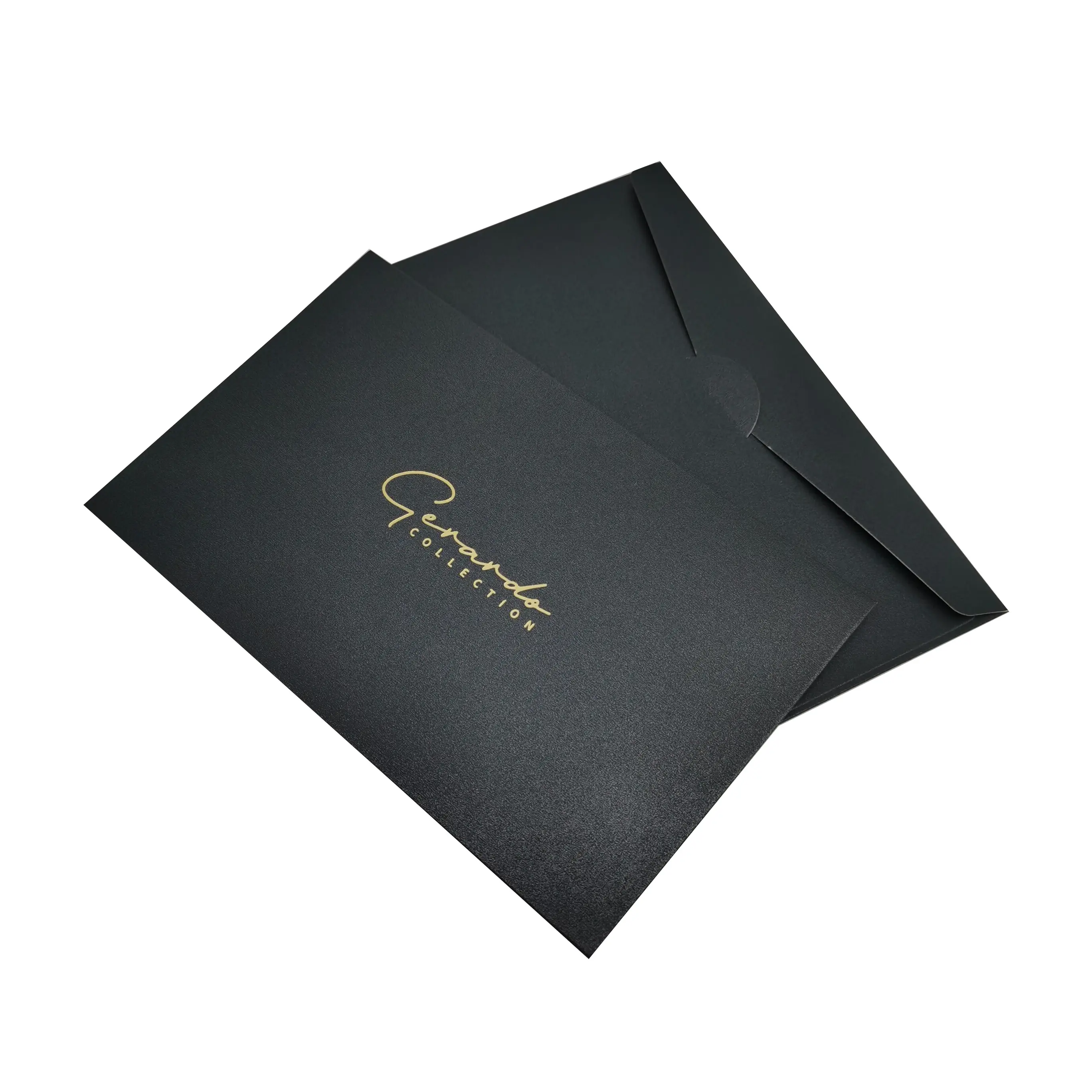 Высококачественный бумажный конверт с индивидуальным принтом для свадебного подарка