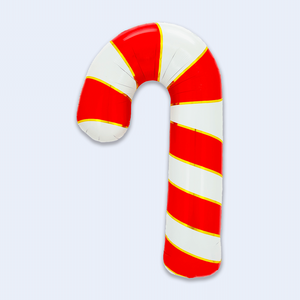 Ballon gonflable en forme de canne à sucre Party Love 64x106 cm, décoration de jardin pour les fêtes en plein air - Product Image 1