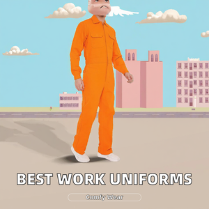 ชุดคลุมทำงานผู้ชายขายดีที่สุด ผลิตจากผ้าฝ้ายสวมใส่สบายเพื่อความปลอดภัย ระบายอากาศได้ดี ตรวจจับเข็มได้ ขายตรง - Product Image 3