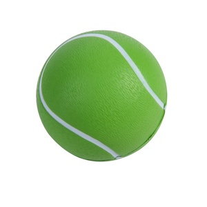 Wholesale PU Foam Custom Color Logo Tennis Promotional Stress Ball Release Soft Tennis Sport Ball For Kid