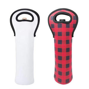 <span class=keywords><strong>Porte</strong></span>-bouteille de vin en néoprène d'usine avec logo personnalisé, refroidisseur de canette étanche isolé de couleur unie pour l'emballage - Product Image 6