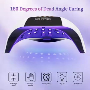 Nuevo diseño Sun S2 Pro 268W 57leds Secador de uñas de <span class=keywords><strong>sol</strong></span> profesional Uv Led Manicure Handle Nail Lamp - Product Image 4