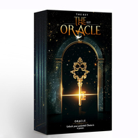 Jeu de cartes Oracle mystiques de Tarot pour débutants - Divination écologique sur papier pour des choix clairs