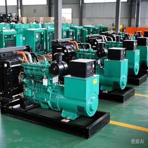 Generatore Diesel Dynxin 50kW 60kVA Raffreddato ad Acqua Trifase Centrale Elettrica per Industria - Product Image 6