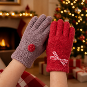 Coffret Cadeau Chaussettes Douillettes de Noël <span class=keywords><strong>en</strong></span> Polaire Corail – Idéal pour la Maison et les Fêtes <span class=keywords><strong>en</strong></span> <span class=keywords><strong>Famille</strong></span> - Product Image 3