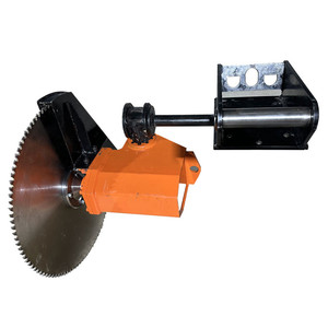 Tête de scie forestière 600 mm avec lame en carbure pour excavatrice de 3 à 8 tonnes, accessoire de coupe d'arbres SH600, garantie 1 an, diamètre de coupe max. 180 mm - Product Image 2