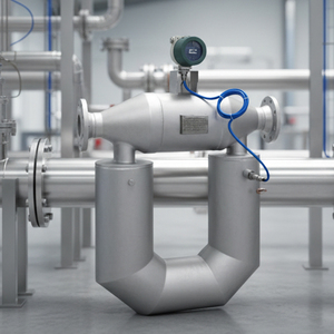 0.1% Accuracy Bend Type High Viscosity Custom Oil Mass <b>Flow</b> <b>Meter</b> RS485 Modbus Coriolis <b>Flow</b> <b>Meter</b> - Product Image 4