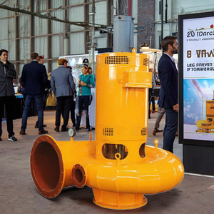 טורבינת מים אנכית תלת פאזית AC של FORSTER <span class=keywords><strong>HYDRO</strong></span> דגם ForsterGLT03-35, 50 קילוואט, גנרטור הידרו לתחנת כוח הידרואלקטרית בעלת גובה נפילת מים נמוך, יעילות 85%, 50/60 הרץ. - Product Image 1