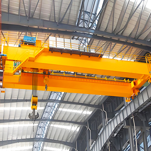 Grúa EOT de Doble Viga de 20 Toneladas con Carro de Guincho, Segura, Fiable, Larga Vida Útil para Línea de Producción, Capacidad y Alcance Extremos - Product Image 1