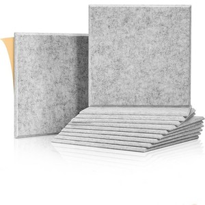 Panneau acoustique moderne en feutre – Panneau d'affichage auto-adhésif pour décoration murale - Product Image 2