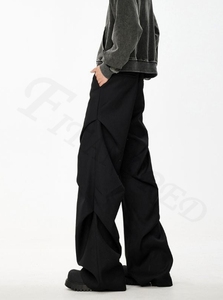 Herbst lose drapierende Micro Lacey Pants Mode Hochwertige Freizeit hose - Product Image 5