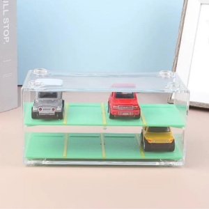 Wholesale YAGELI Acrylic Diecast 1/64 Car <b>Model</b> Display Shelf Parking Space Transparent Storage Box Custom Size Thickness - Product Image 4