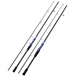 <span class=keywords><strong>Canne</strong></span> à pêche en gros, ensemble complet, bleue, pour la pêche en <span class=keywords><strong>mer</strong></span>, longue portée, avec poignée droite en EVA, pour leurres, idéale pour la pêche au gros poisson et au bar - Product Image 1