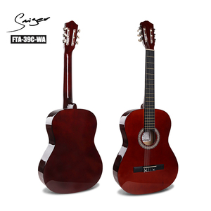 39 inch nylon strings electric travel classic Spanish guitarra guitars classic flat cut - Product Image 4