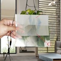 Film intelligent auto-adhésif PDLC format A4 pour vitres, verre à teinte variable pour la confidentialité, délimitation maison/bureau, décoration intelligente à intensité variable