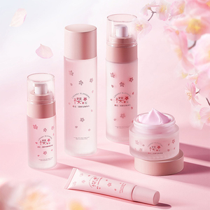 Coffret Rajeunissant Bio Sakura à la Levure Bifida Hydratant Éclaircissant Anti-Taches <span class=keywords><strong>pour</strong></span> le Visage - Product Image 2
