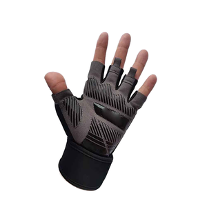 Half-finger Lightweight Sports Gloves Summer Breathable Wear-Resistant Non-Slip <b>Barbell</b> Equipment Weightlifting Fitness Extended - Product Image 1