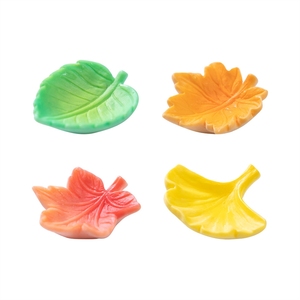 Simulation de feuilles flottantes de rivière exquises, décoration de jardin pour aquarium DIY, accessoires de décoration de bureau, petites décorations de voiture - Product Image 1