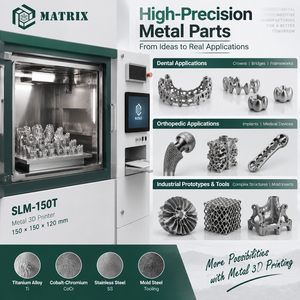 Imprimante 3D industrielle en métal avec volume d'impression de 150 mm pour la production de petites séries et les projets de R&D - Product Image 4