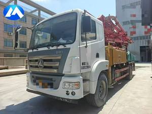 Camion pompe à béton monté sur camion 4x2 de 37 m, marque chinoise la plus vendue, d'occasion, à vendre - Product Image 4
