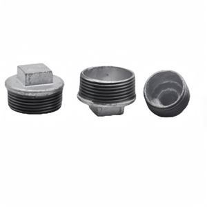 <span class=keywords><strong>Vente</strong></span> directe usine : Raccords de tuyauterie en fonte malléable, bouchons à sertir/lisses galvanisés à chaud BSP pour l'huile, l'eau et le gaz - Product Image 3