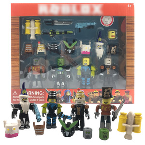 <span class=keywords><strong>Roblox</strong></span> juguetes New Coming zombie tấn công Hành động Hình Bộ đồ chơi khối xây dựng nhựa thế giới ảo - Product Image 2