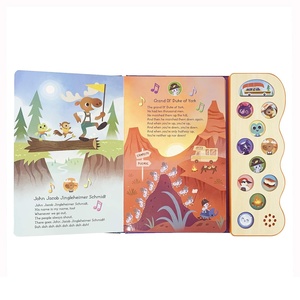 Libro de Sonidos Personalizable con Canciones de Campamento, <span class=keywords><strong>12</strong></span> Sonidos de la Naturaleza y Canciones, Libro de Cartón Resistente para Niños Pequeños, para Acampar y Aprender Música - Product Image 5