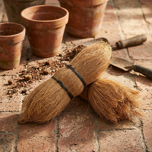 Lot de fibres naturelles de coco, déchets agricoles, matériau décoratif pour l'artisanat - Product Image 1