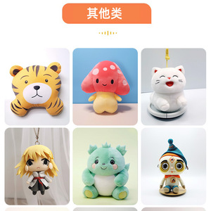 Juguetes de peluche personalizados Mano, muñecos de animales suaves con impresión de logotipo para regalos promocionales - Product Image 4