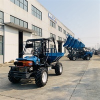 Indonésie huile de palme fruits tracteur transport Agriculture tracteur top loader dump malaisie palmier plante