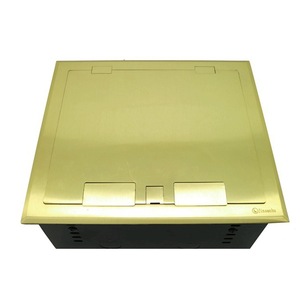 Panel de Salida de Piso Jinsanhu 483x86x70 mm de Cobre con Conector RJ45, Panel de Conexión de Red - Product Image 1