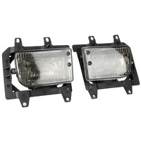 OVOVS Ensemble de phares antibrouillard pour pare-chocs avant sans ampoule pour BMW E30 Série 3 318i 325i 1985-1993