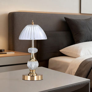 Lednightlight 유럽 배터리 작동 철제 책상 램프 (터치 컨트롤 스몰 사이즈 포함) 독서실-모던 심플 웜 라이트 - Product Image 6