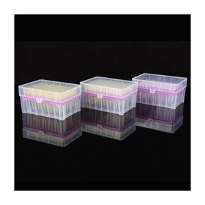 Kangzhijia Pipette Tip <b>Box</b> With Flip Top Lid And <b>Locking</b> Mechanism For Laboratory Use 020 Model Filter Head <b>Box</b> - Product Image 4