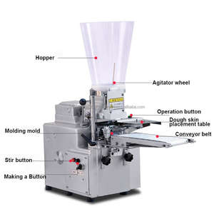 Boulette Samosa électrique faisant la machine Machine de fabrication de boulette Machine Samosa pour les entreprises - Product Image 3