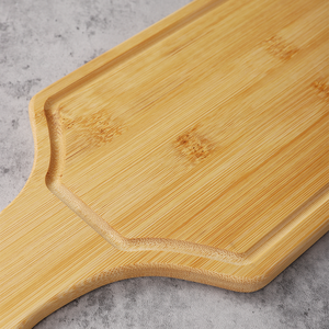Juego de 3 Tablas de Cortar de Bambú con Logotipo Personalizado, Utensilios de Cocina Ecológicos para Cortar Carne y Servir, Aptos para Lavavajillas - Product Image 3