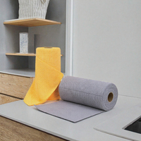 Rouleau de serviettes en microfibre 30x30cm 280gsm 50 pièces/rouleau, détachable, super absorbant, séchage rapide, pour lavage de voiture, personnalisable OEM